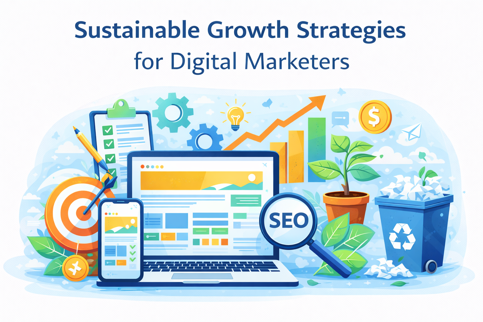 Sustainable Growth Strategies for Digital Marketers